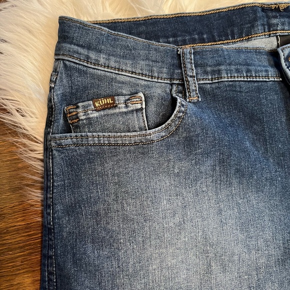 Kuhl Women's Indigo Denim Shorts - Picture 6 of 7